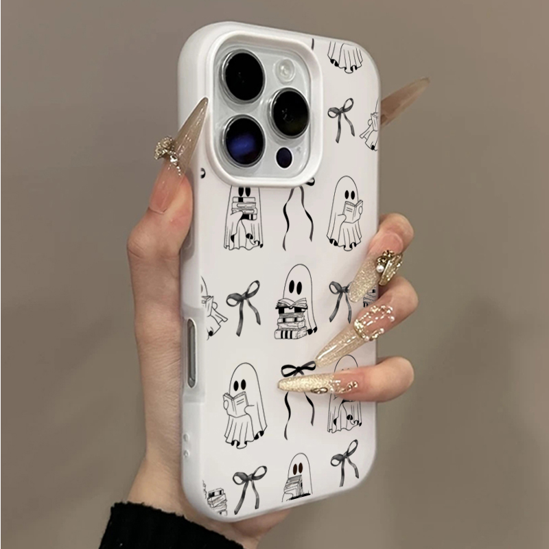 Phone Cases Xs - Cute Halloween Book Ghost Bow Phone