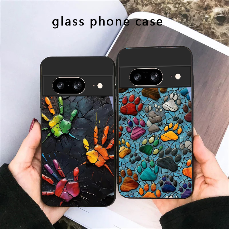 Phone Cases Google Pixel 7 - Animal Footprint Stone For Google Pixel