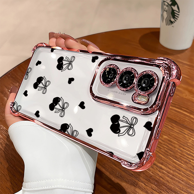 Phone Cases Google Pixel 7 - Cute Cherry Love Heart Phone Case