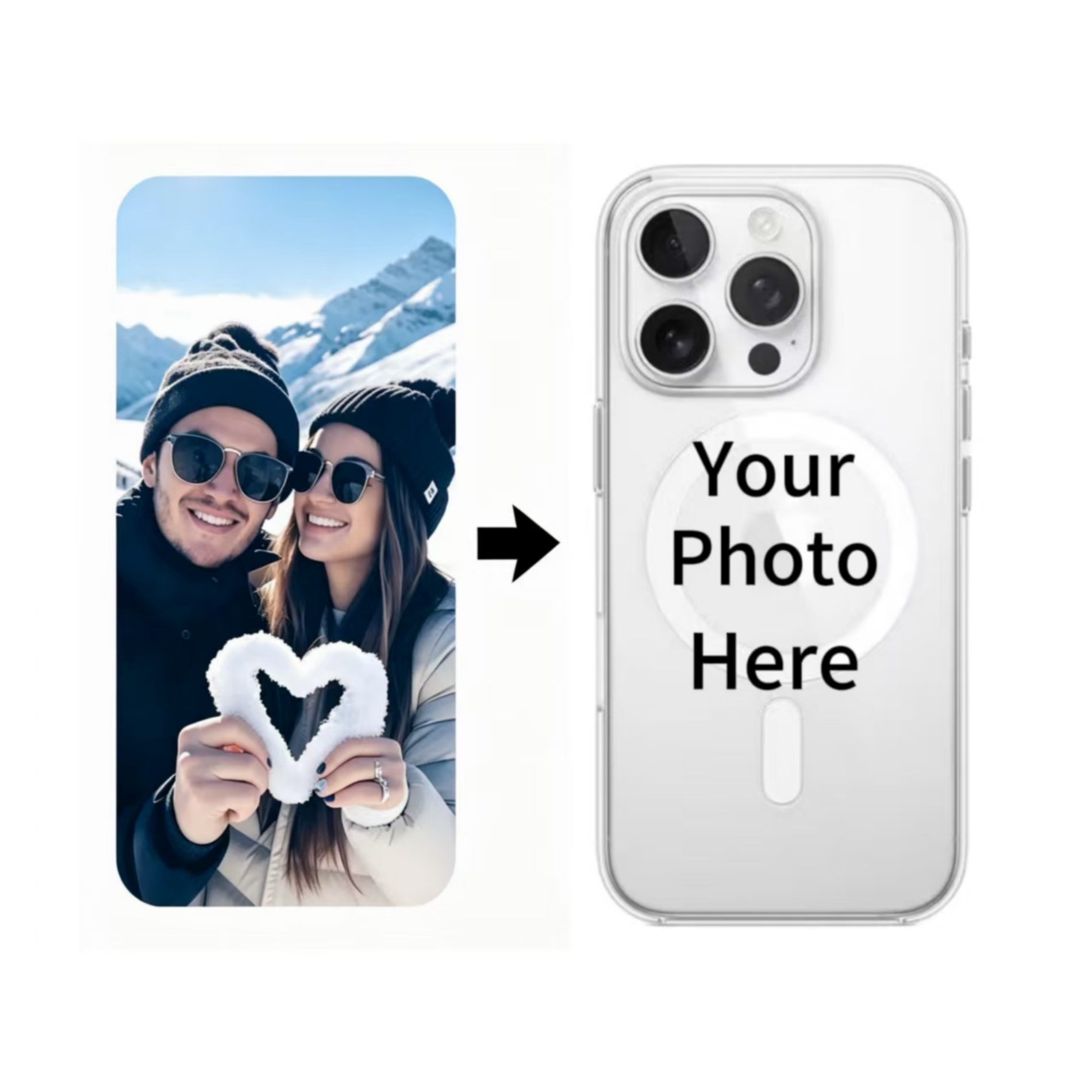 Phone Cases With Pictures - Magnetic Case For iPhone 13 11