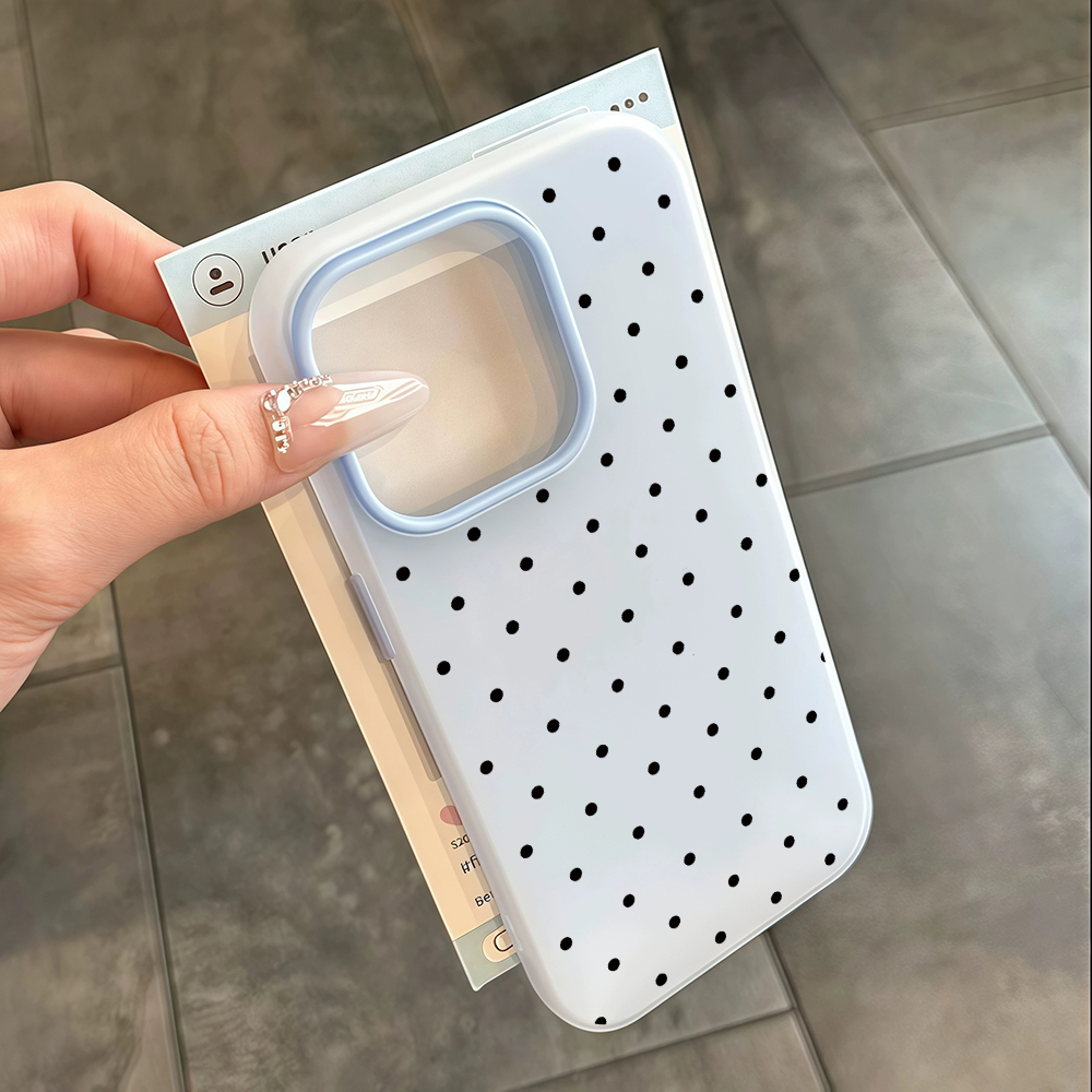 Minimalist Polka Dot Dustproof - Phone Cases For Samsung 评论和价格