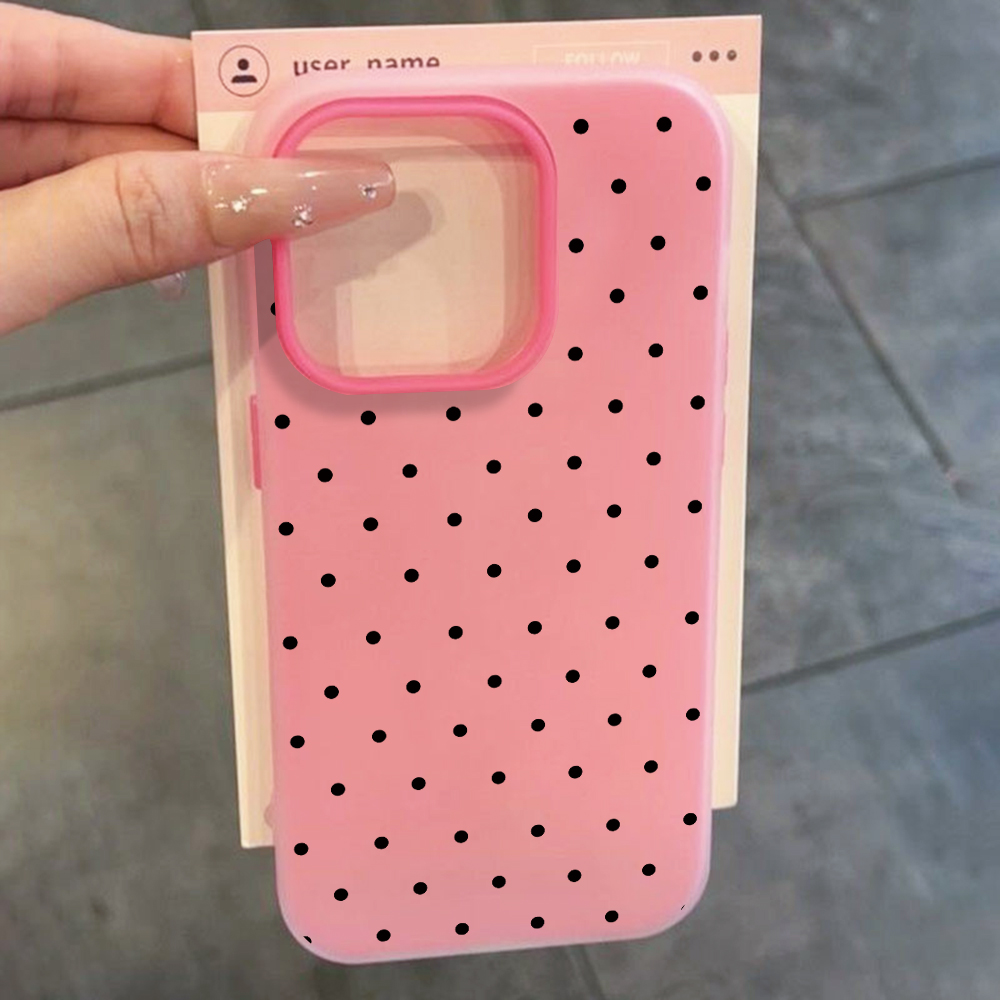 Minimalist Polka Dot Dustproof - Phone Cases For Samsung 评论和价格
