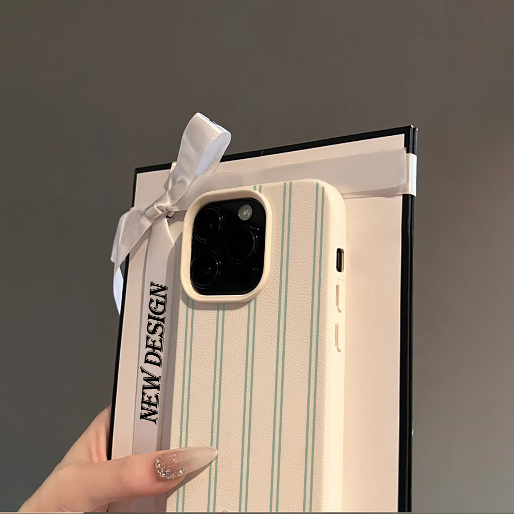 Pink Stripe Print Summer Phone - Phone Cases Durable 评论和价格