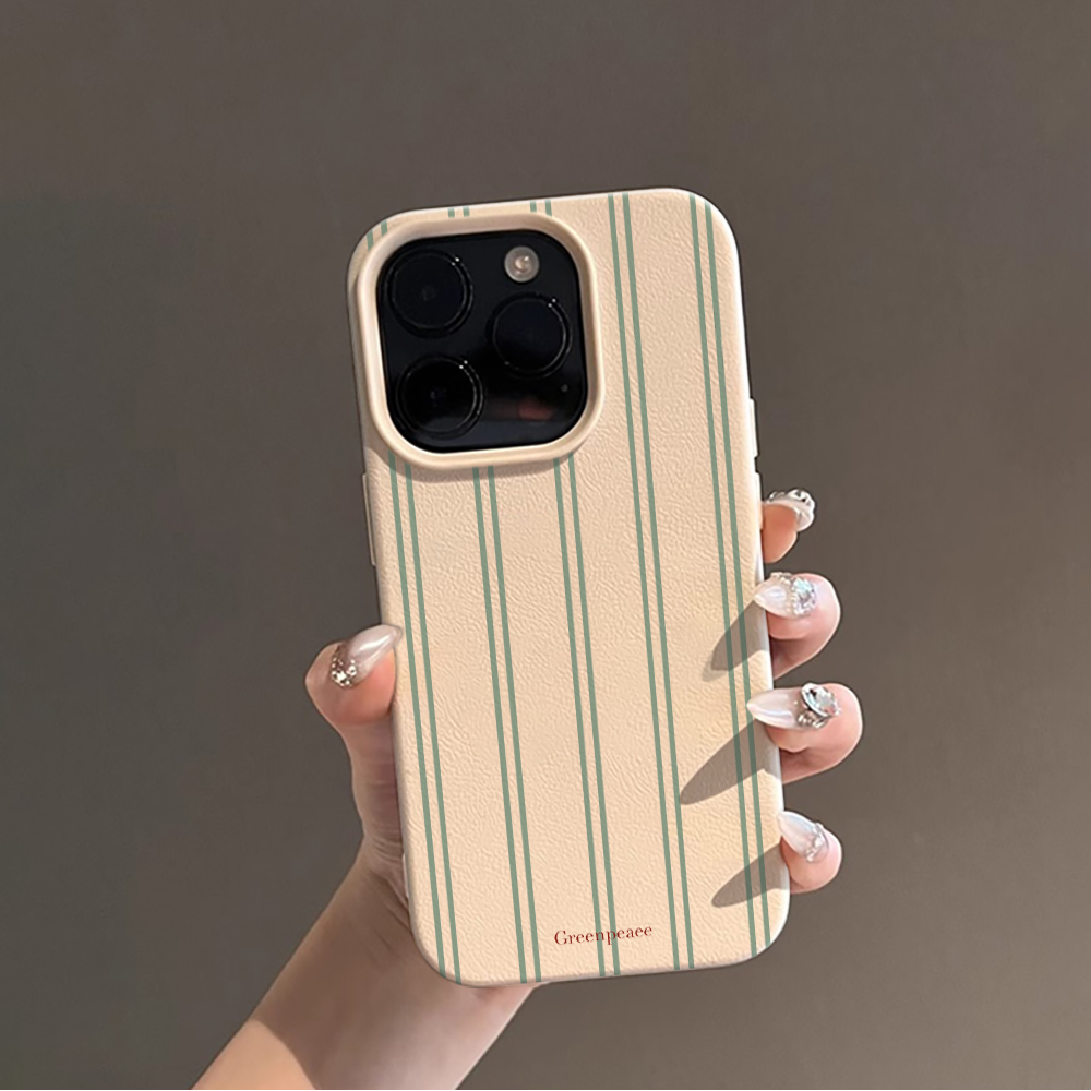 Pink Stripe Print Summer Phone - Phone Cases Durable 评论和价格