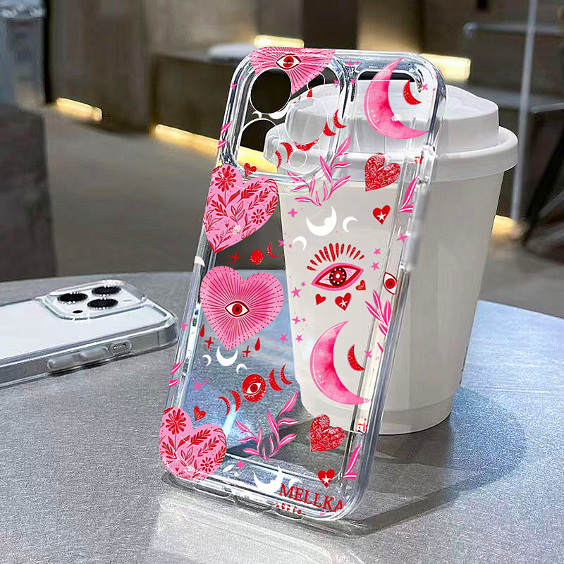 Silicone Love Heart Leaves Eye - Phone Cases Xs 评论和价格