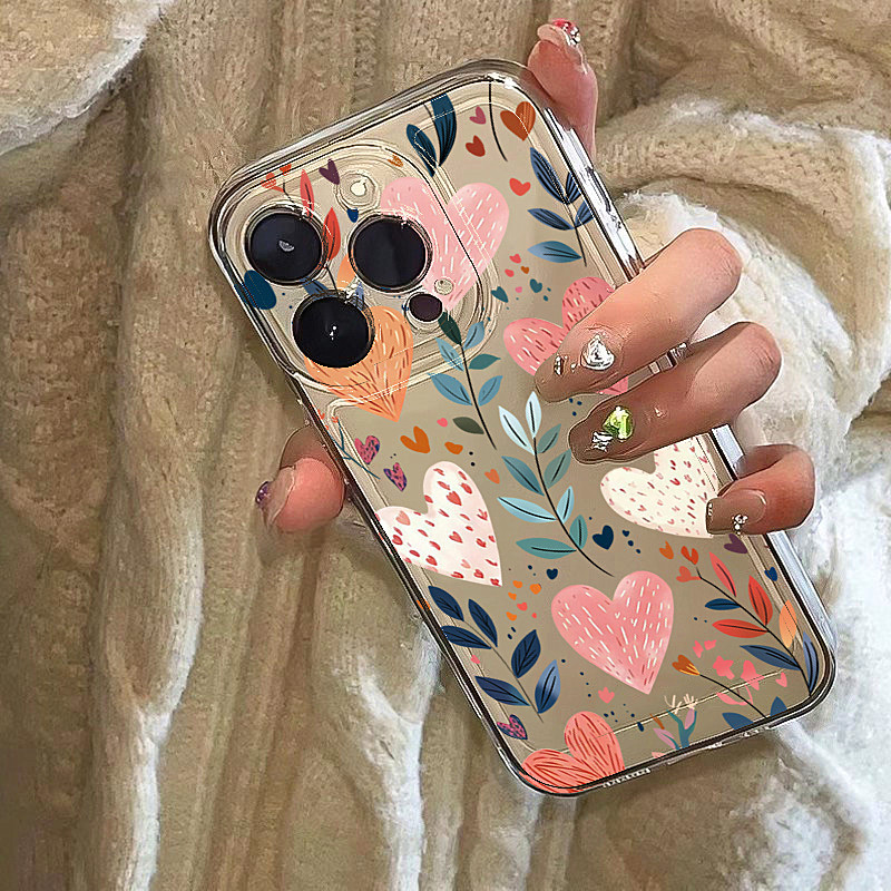 Silicone Love Heart Leaves Eye - Phone Cases Xs 评论和价格
