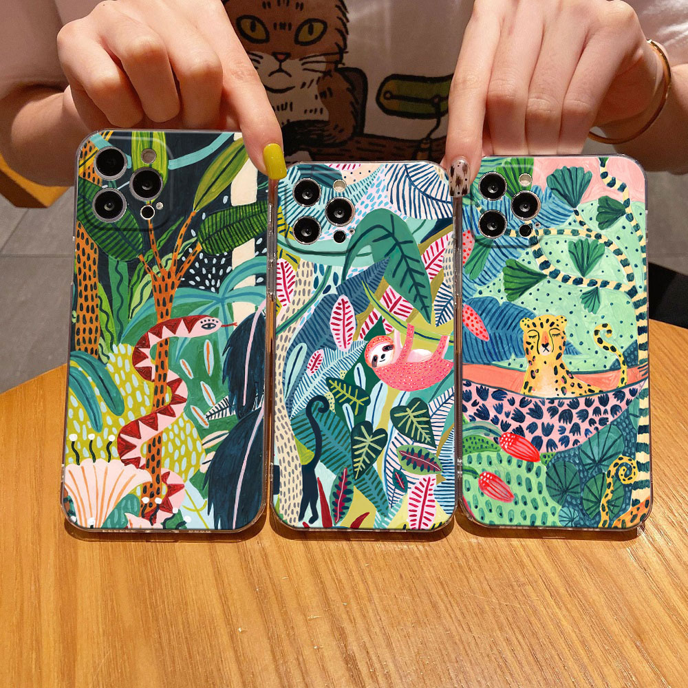 Tropical Jungle Print Leopard  - Phone Cases Zebra 评论和价格