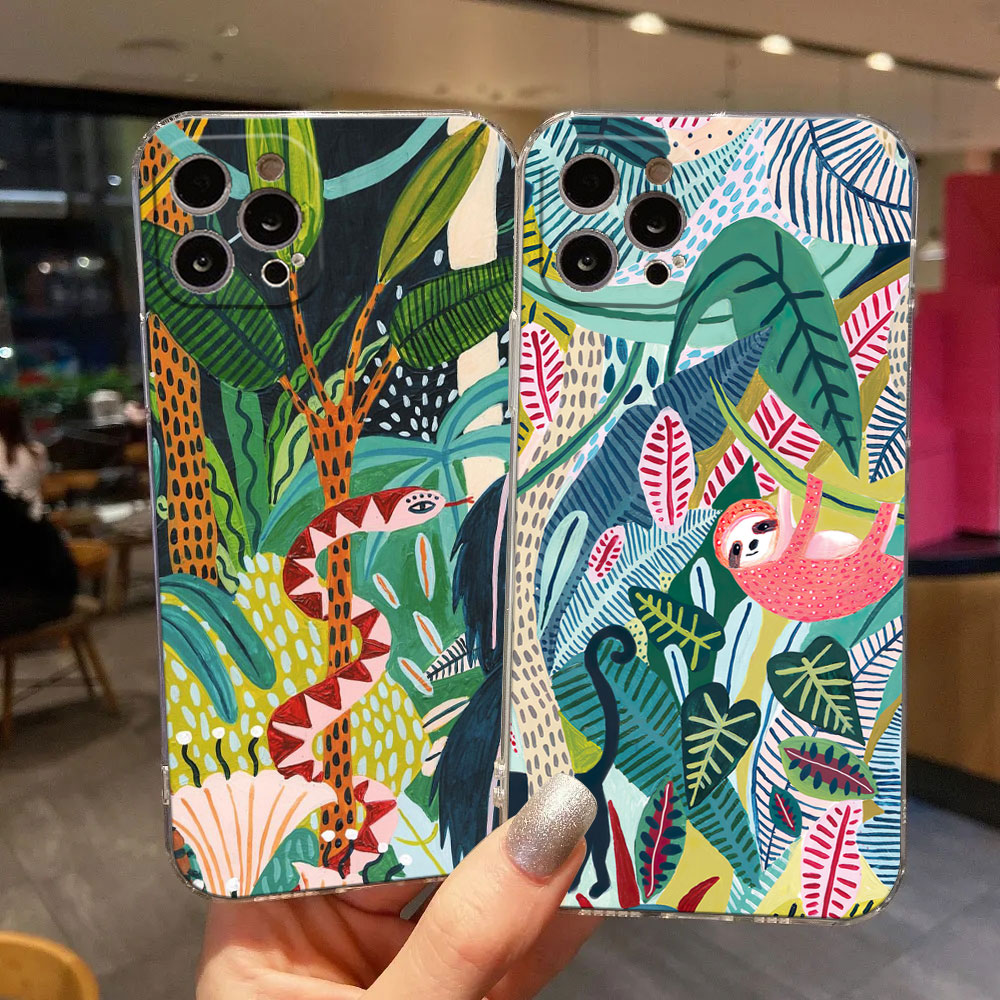 Tropical Jungle Print Leopard  - Phone Cases Zebra 评论和价格