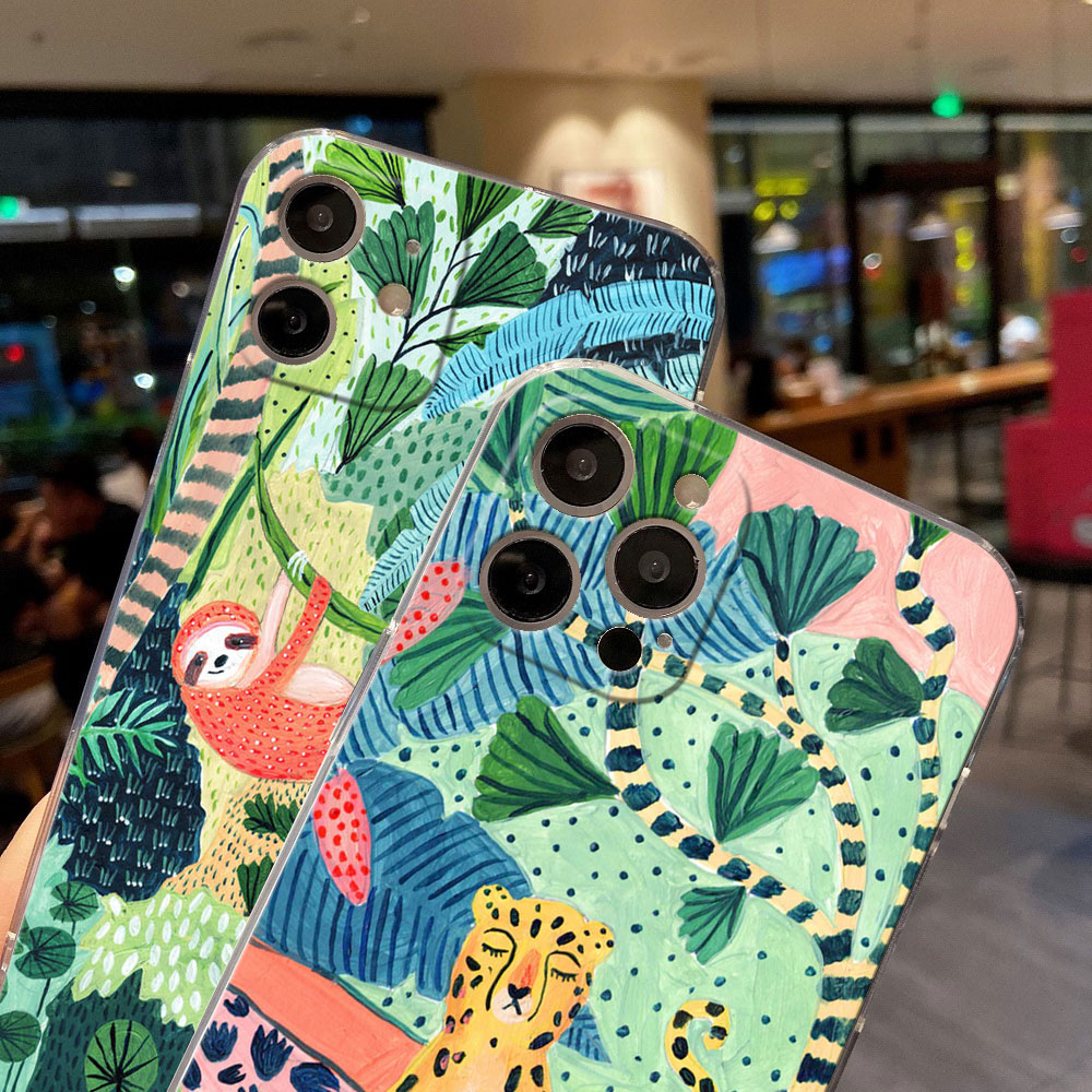 Tropical Jungle Print Leopard  - Phone Cases Zebra 评论和价格