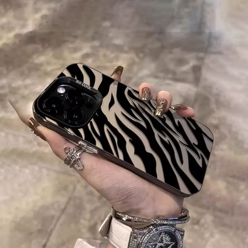 Zebra Pattern Black Advanced I - Phone Cases Zebra 评论和价格