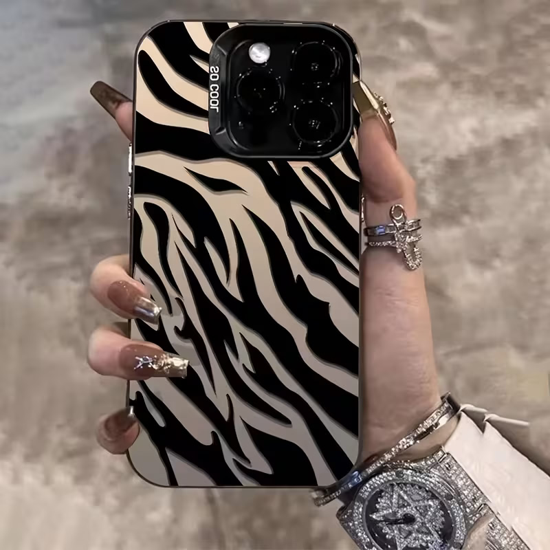 Zebra Pattern Black Advanced I - Phone Cases Zebra 评论和价格