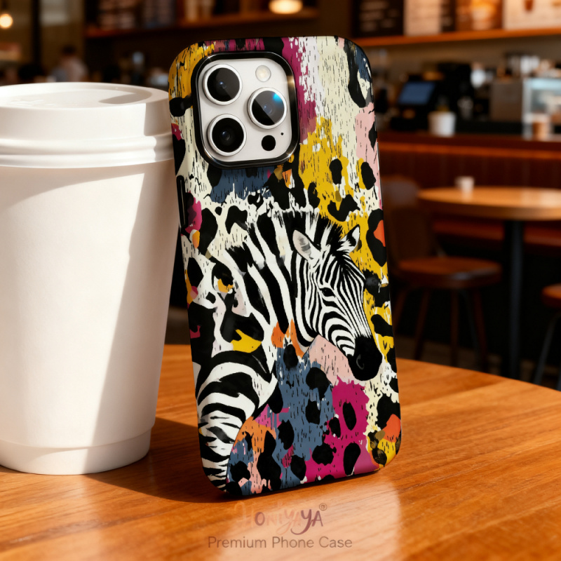 Shock Absorption Zebra Print P - Phone Cases Zebra 评论和价格