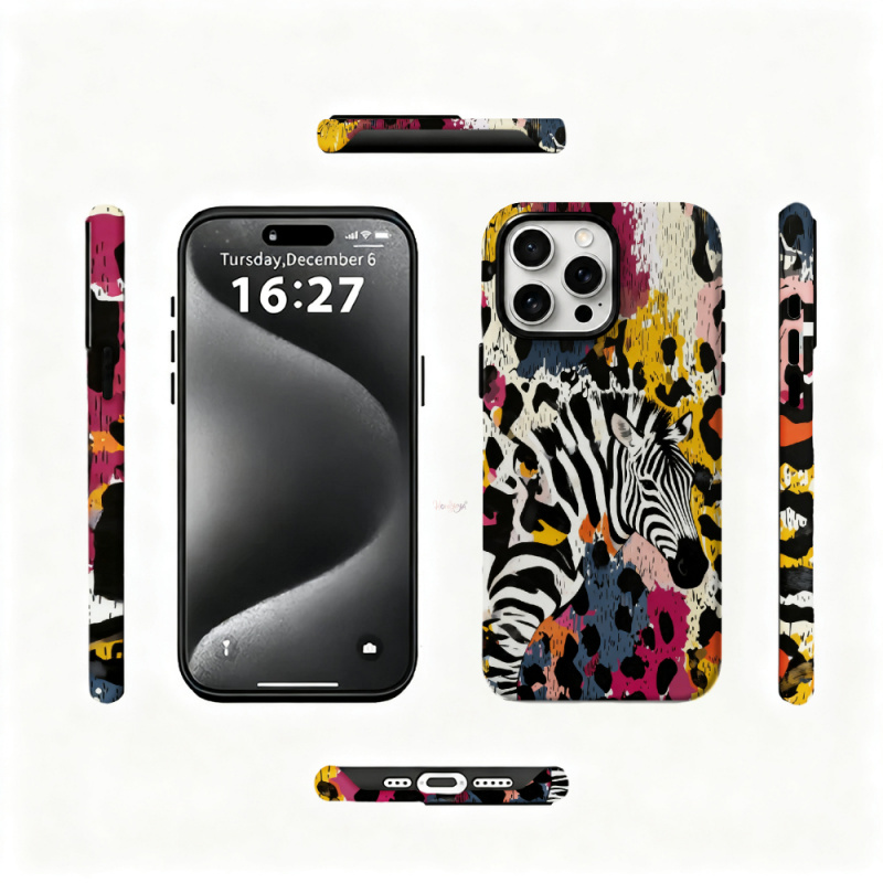 Shock Absorption Zebra Print P - Phone Cases Zebra 评论和价格