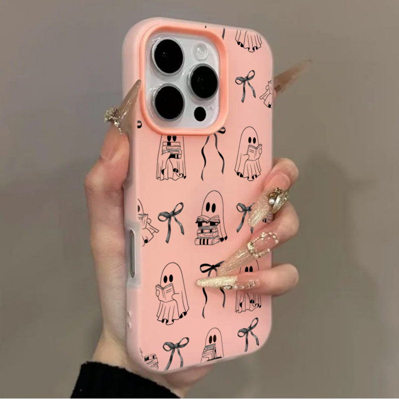 Cute Halloween Book Ghost Bow  - Phone Cases Xs 评论和价格
