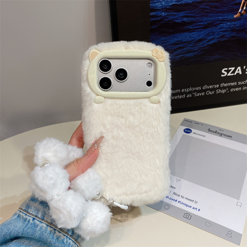 Luxury Solid Colors Furry Plus - Phone Cases Durable 评论和价格