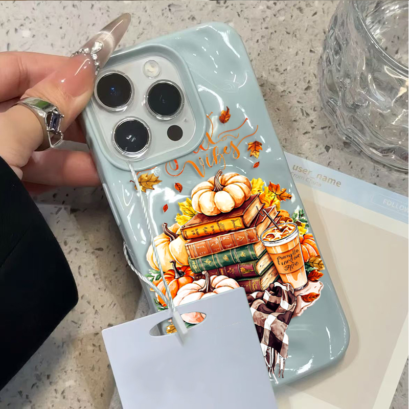 Autumn Fall Pumpkin Coffee Pho - Phone Cases Durable 评论和价格