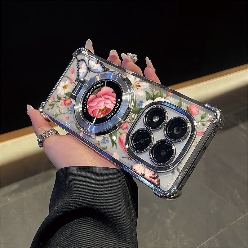 Butterfly Rose Pattern Phone C - Vivo Y28 评论和价格