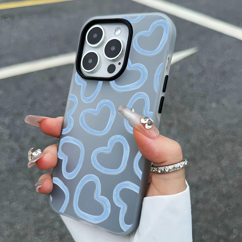Cute Oil Painting Love Heart P - Phone Cases Durable 评论和价格