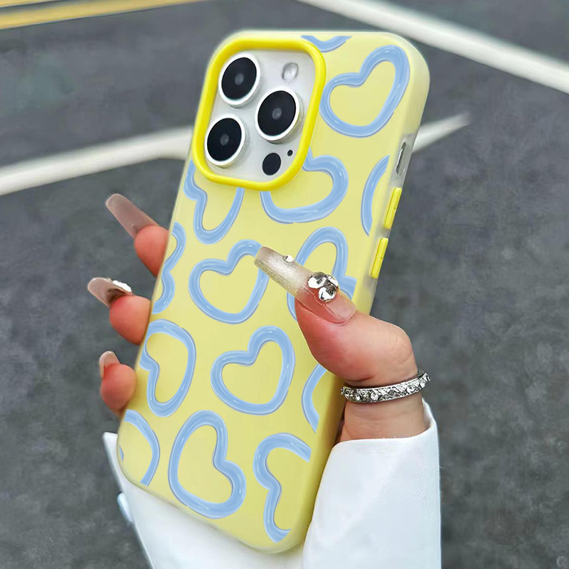 Cute Oil Painting Love Heart P - Phone Cases Durable 评论和价格