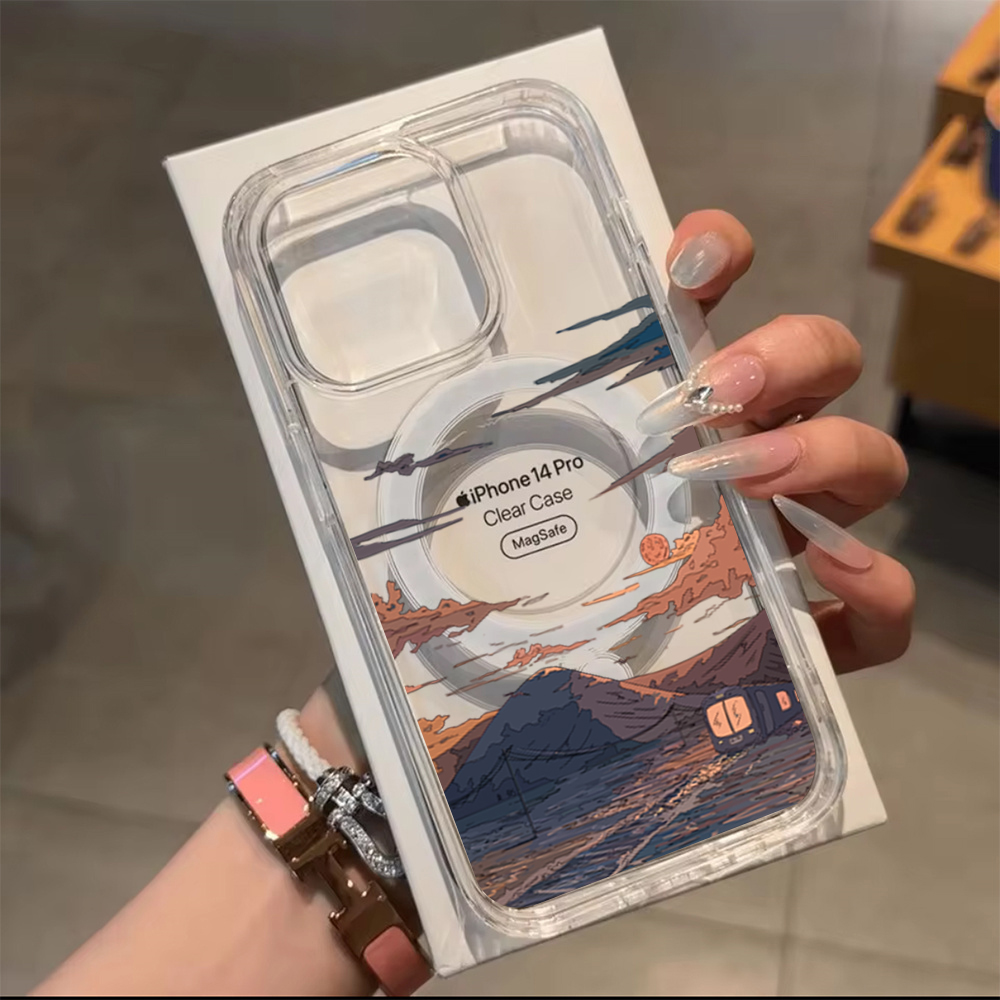 Sunset Pattern Fashion Phone C - Phone Cases Durable 评论和价格