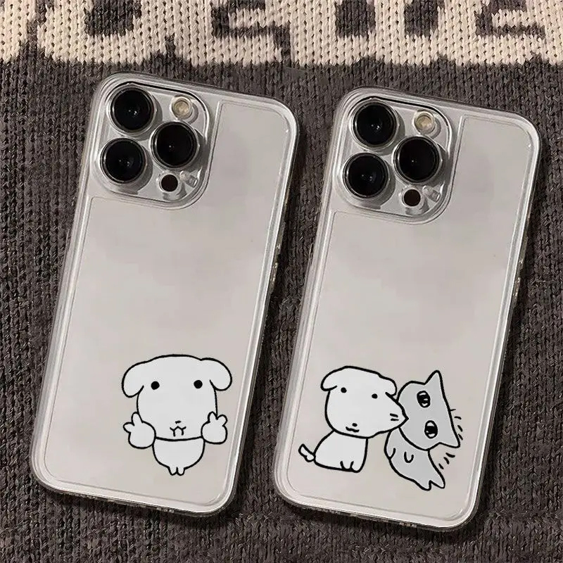 New Korean Ins Cute Puppy Cat  - Phone Cases Xr Cute 评论和价格