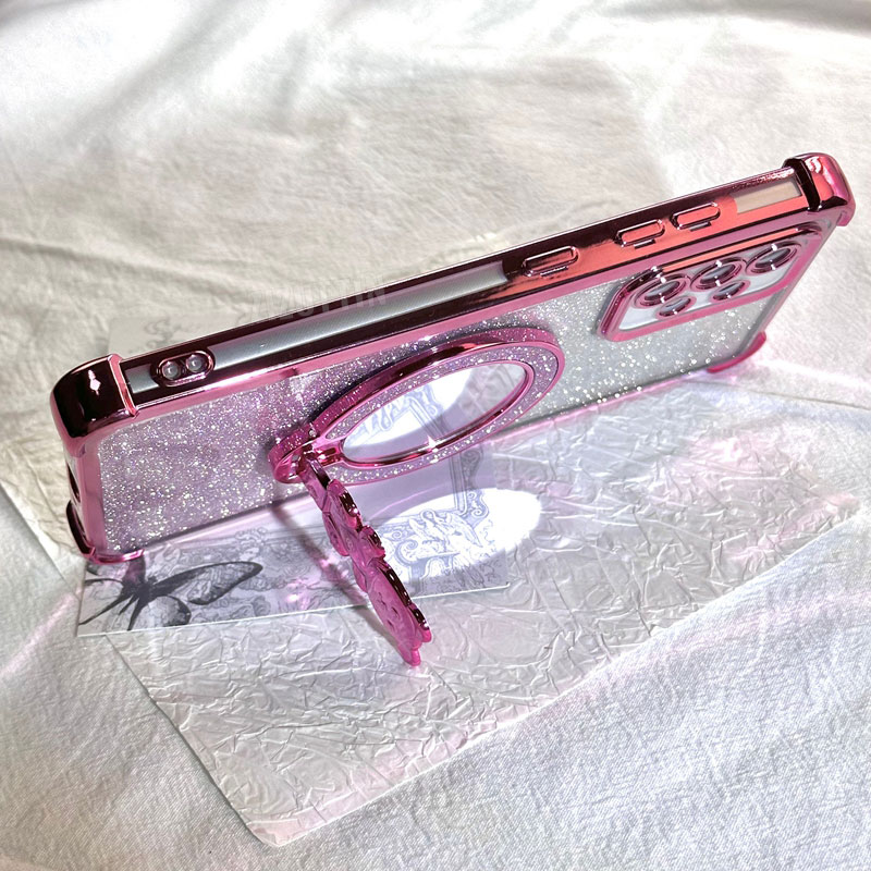 Heart Bear Glitter Phone Holde - Vivo Y28 评论和价格