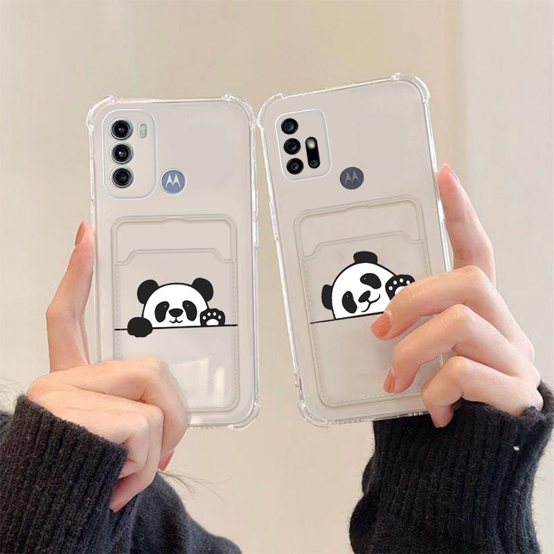 G 60 Hiding Panda Transparent  - Phone Cases Zebra 评论和价格