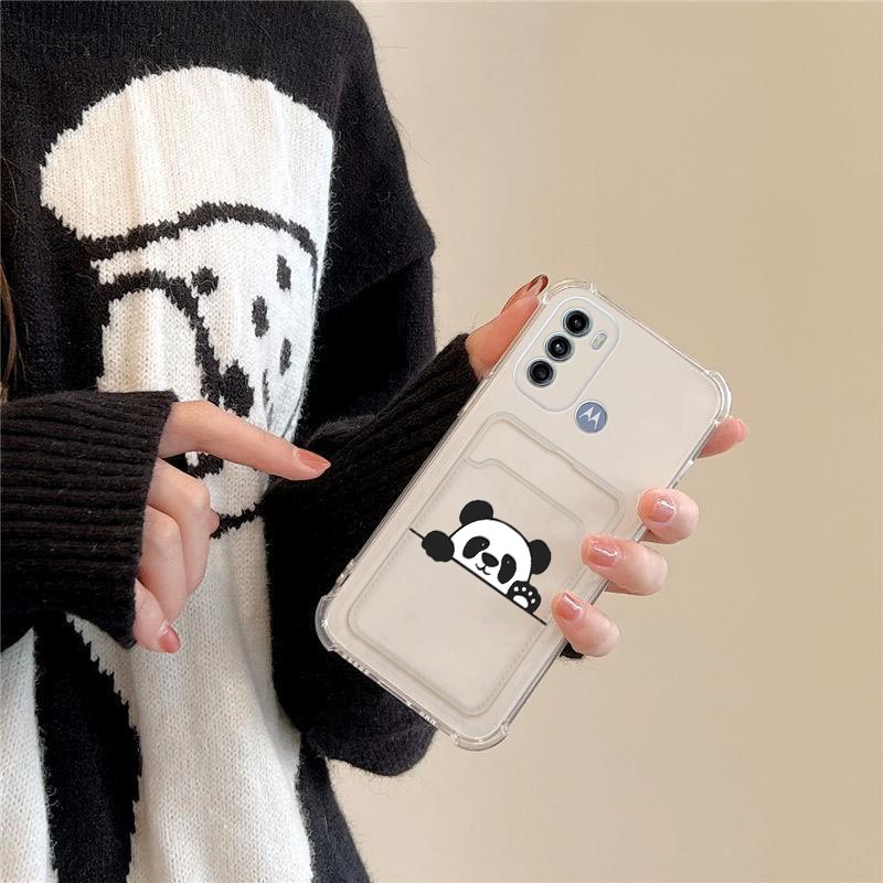 G 60 Hiding Panda Transparent  - Phone Cases Zebra 评论和价格
