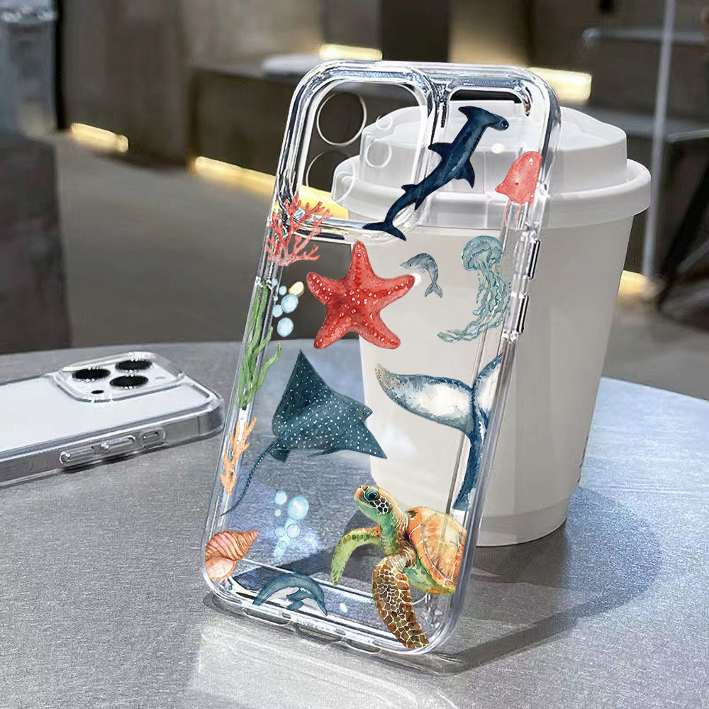 Sea Animals Case For iPhone 18 - Phone Cases Xs 评论和价格