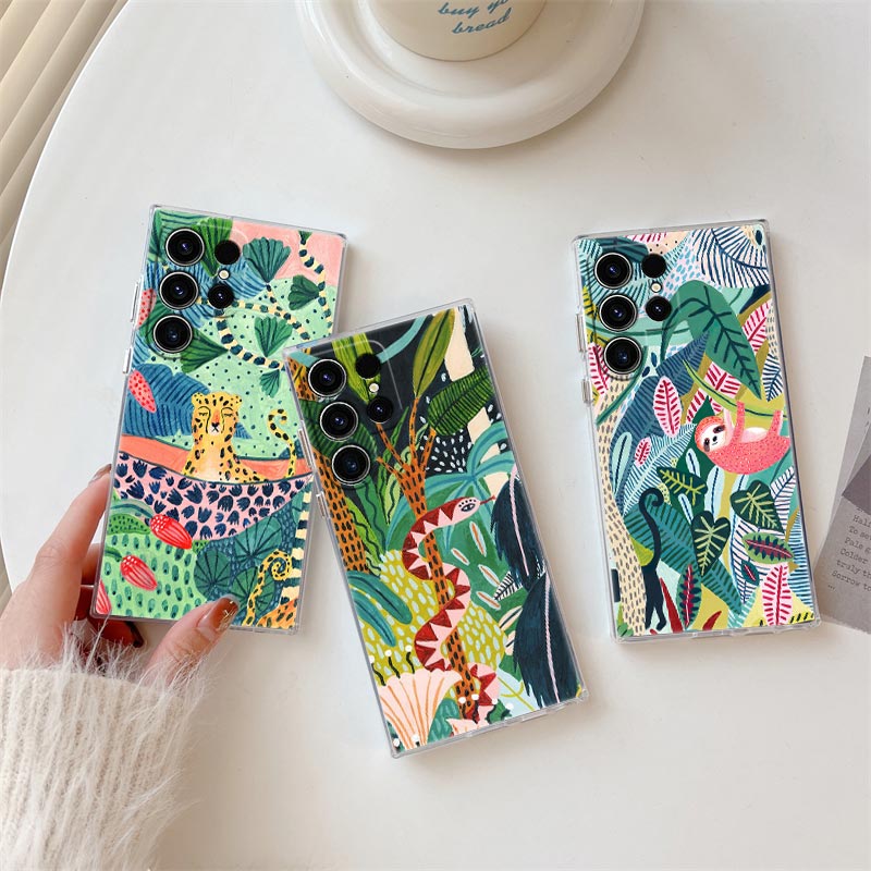 Tropical Jungle Print Leopard  - Phone Cases Zebra 评论和价格