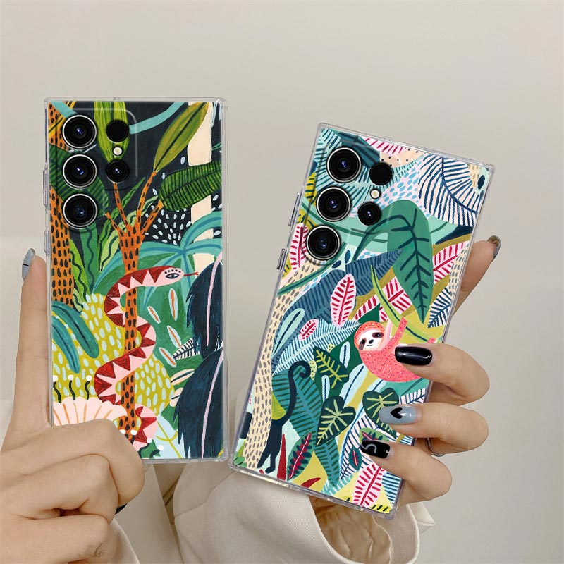 Tropical Jungle Print Leopard  - Phone Cases Zebra 评论和价格